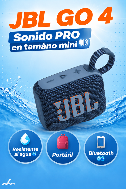 Parlante JBL GO4 A prueba de AGUA 💦